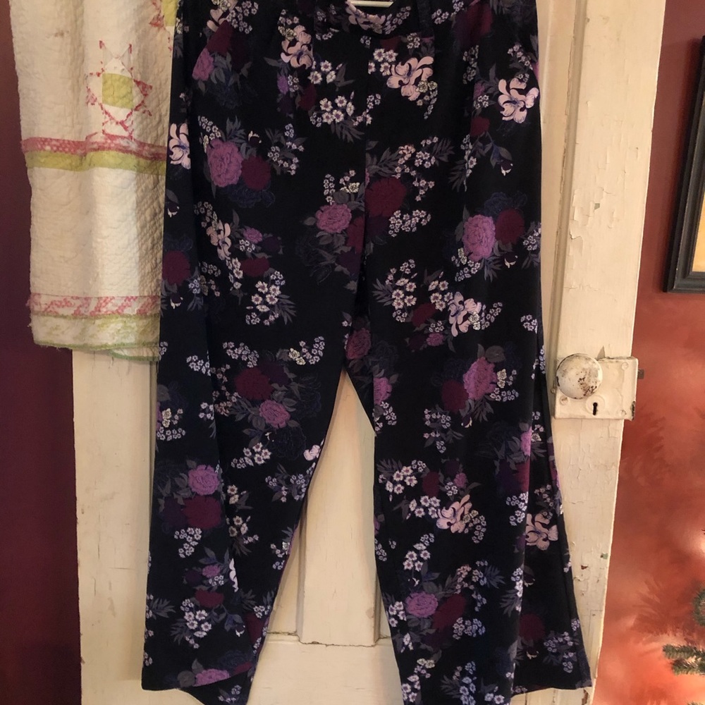 Nwot Torrid size 00 floral pants